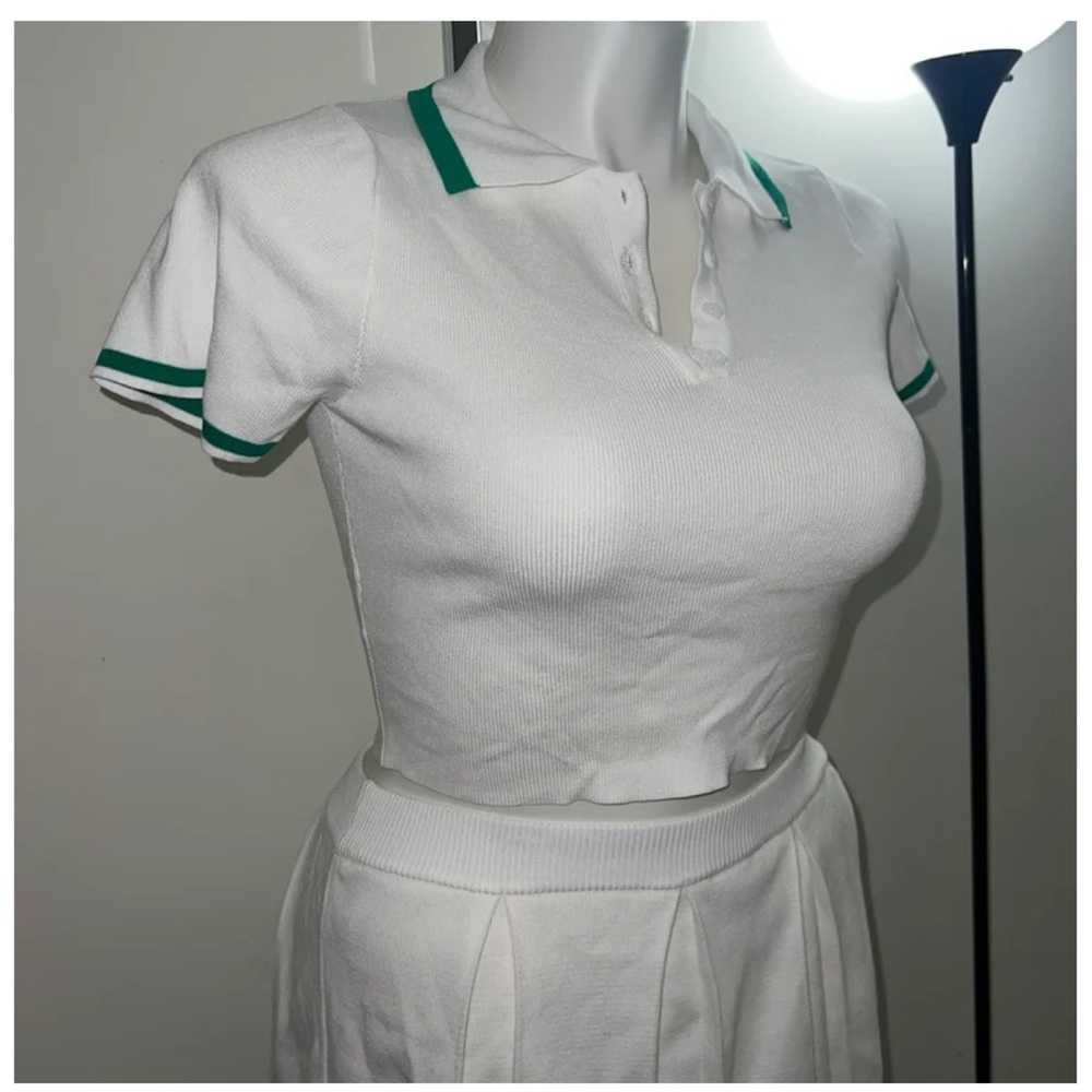 Tennis ruffle skirt set